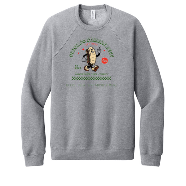 Italian Beef Festival - Unisex Premium Sponge Fleece Crew Sweatshirt Thumbnail