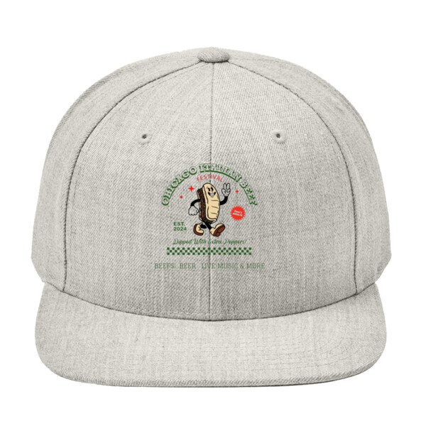 Italian Beef Festival - Yupoong ® Flat Bill Snapback Cap Thumbnail