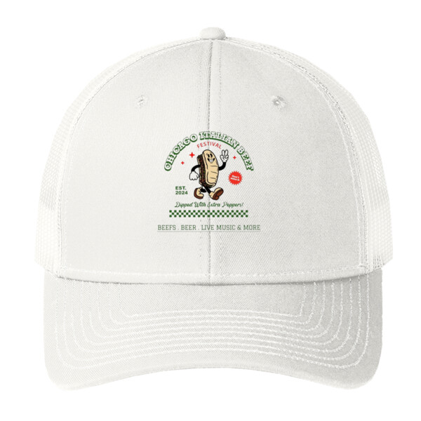 Italian Beef Festival - Snapback Trucker Cap Thumbnail