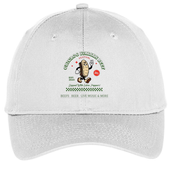 Italian Beef Festival - Six Panel Unstructured Twill Cap Thumbnail