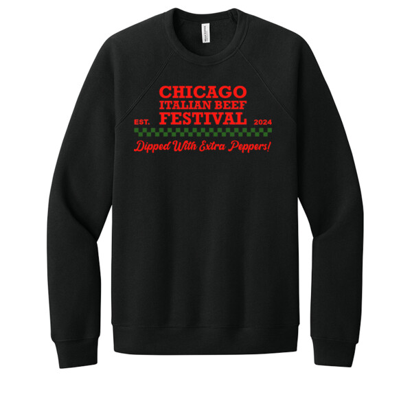 Italian Beef Festival - Unisex Premium Sponge Fleece Crew Sweatshirt Thumbnail